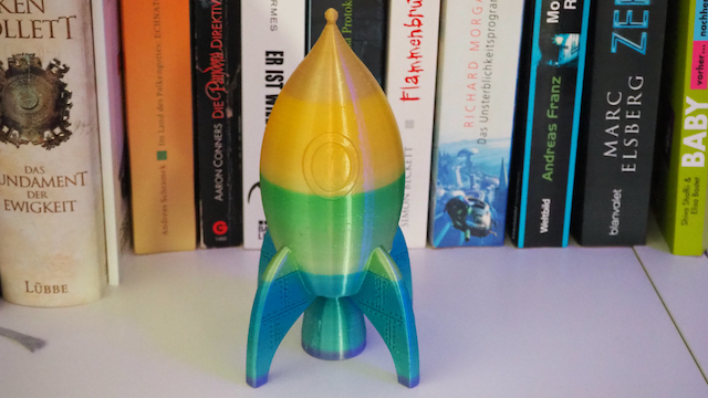 Miniatura 3 do modelo 3D Rocket