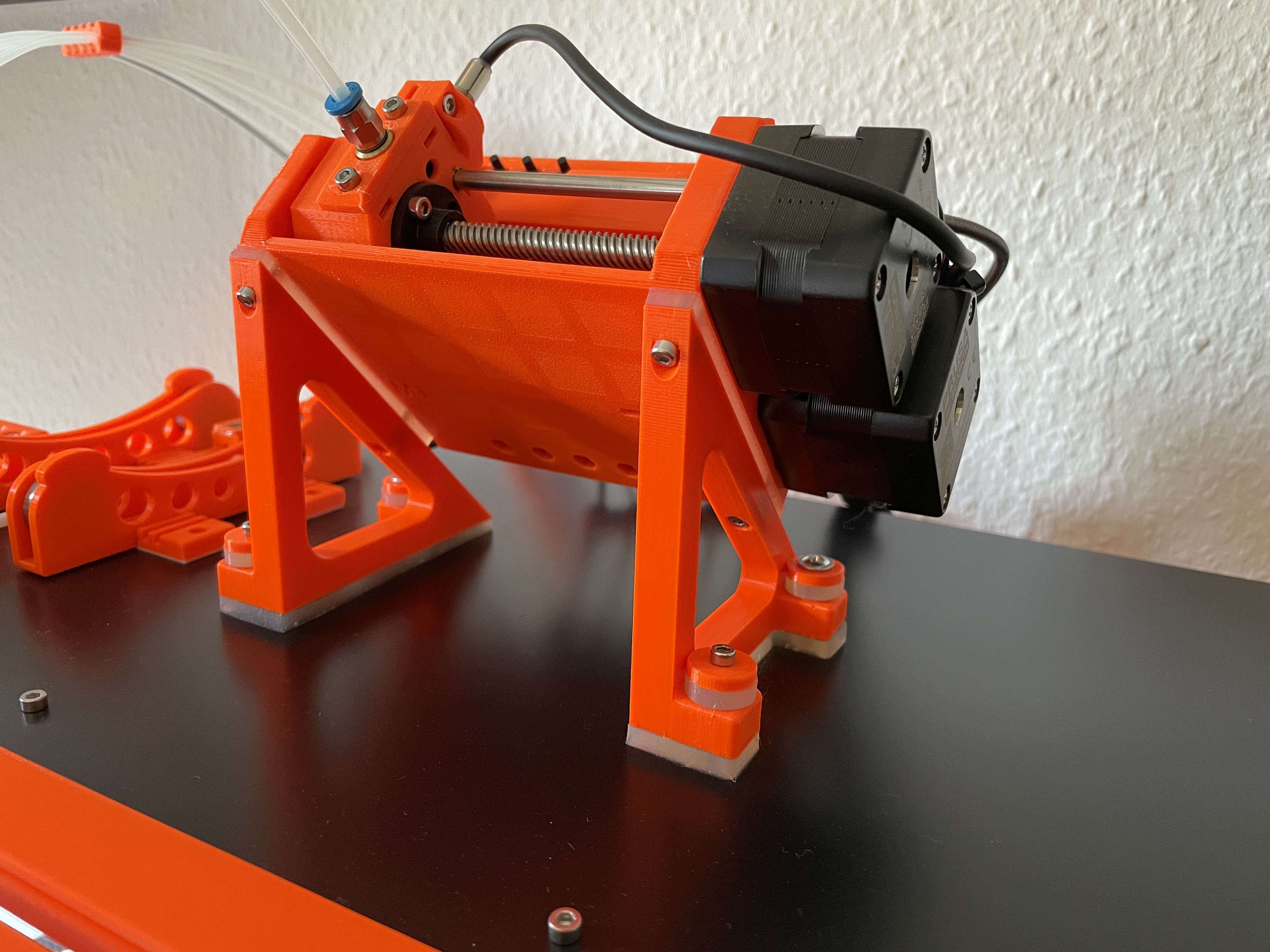 MMU2S Silicone damped feed