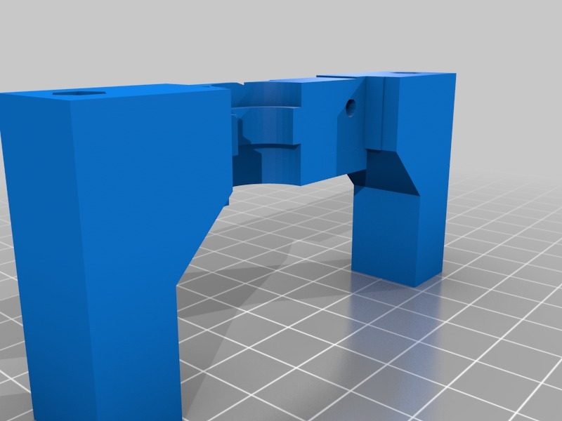 CTC Replicator e3d v6 mount — miniatura 3