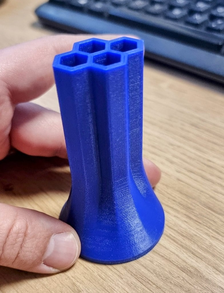 Minimalist Hex Pen Holder – Perfect for Leuchtturm1917 Pens