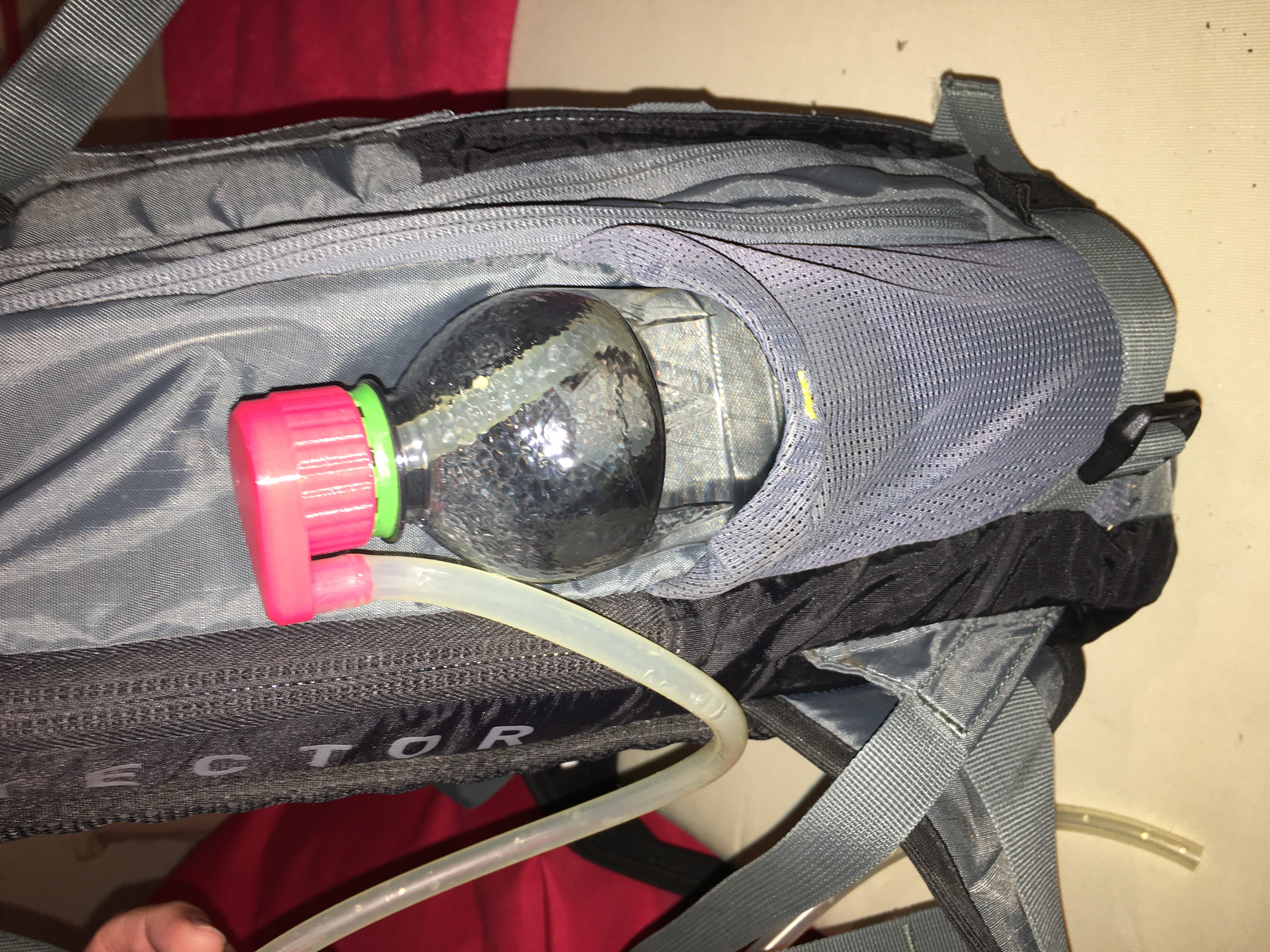 PET Bottle Cup instead of Camelbak