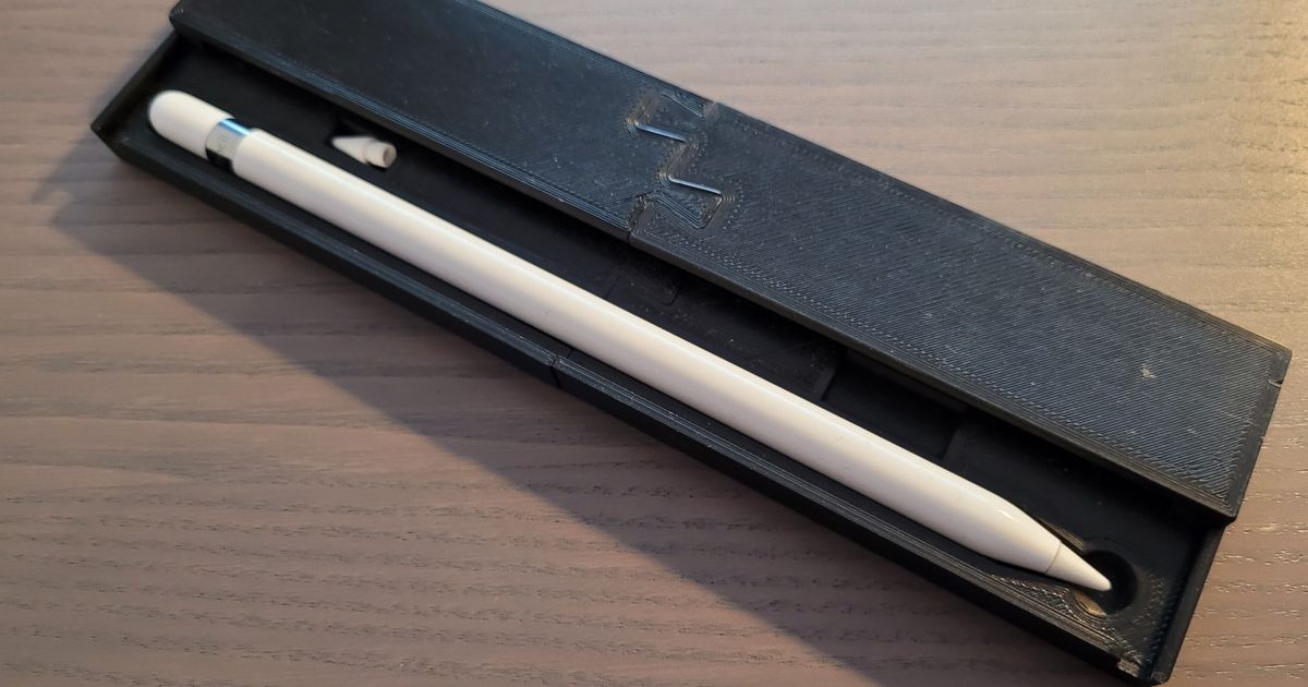 Apple Pencil Case by Andreas Download free STL model
