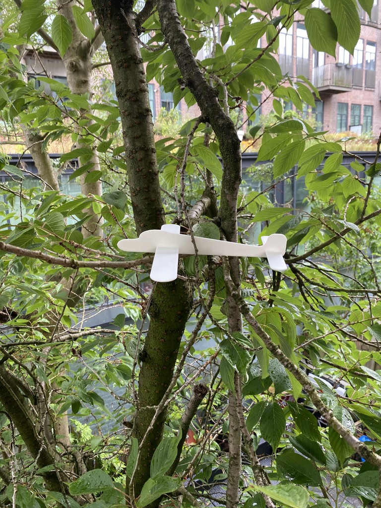 Flat pack plane glider