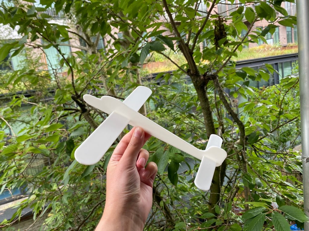 Flat pack plane glider — miniatura 2