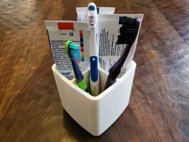 Toothbrush / Toothpaste Holder Version 2