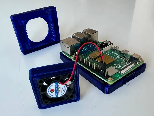 Fan Adapter (40x40x10 holder to 30x30x7,5 fan)