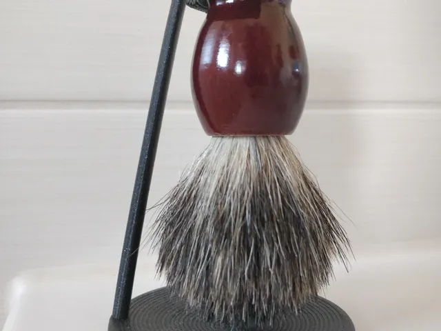 Shaving brush holder