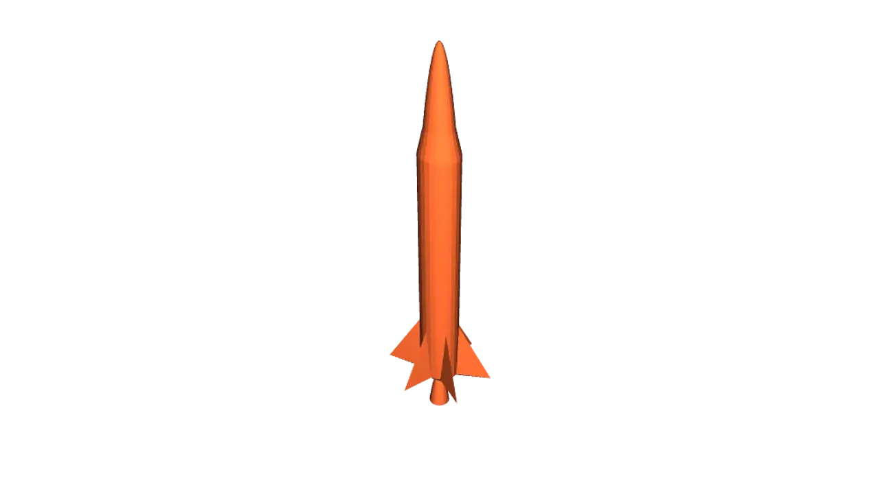 BASIC ROCKET by UnlinkedHare83 | Download free STL model | Printables.com