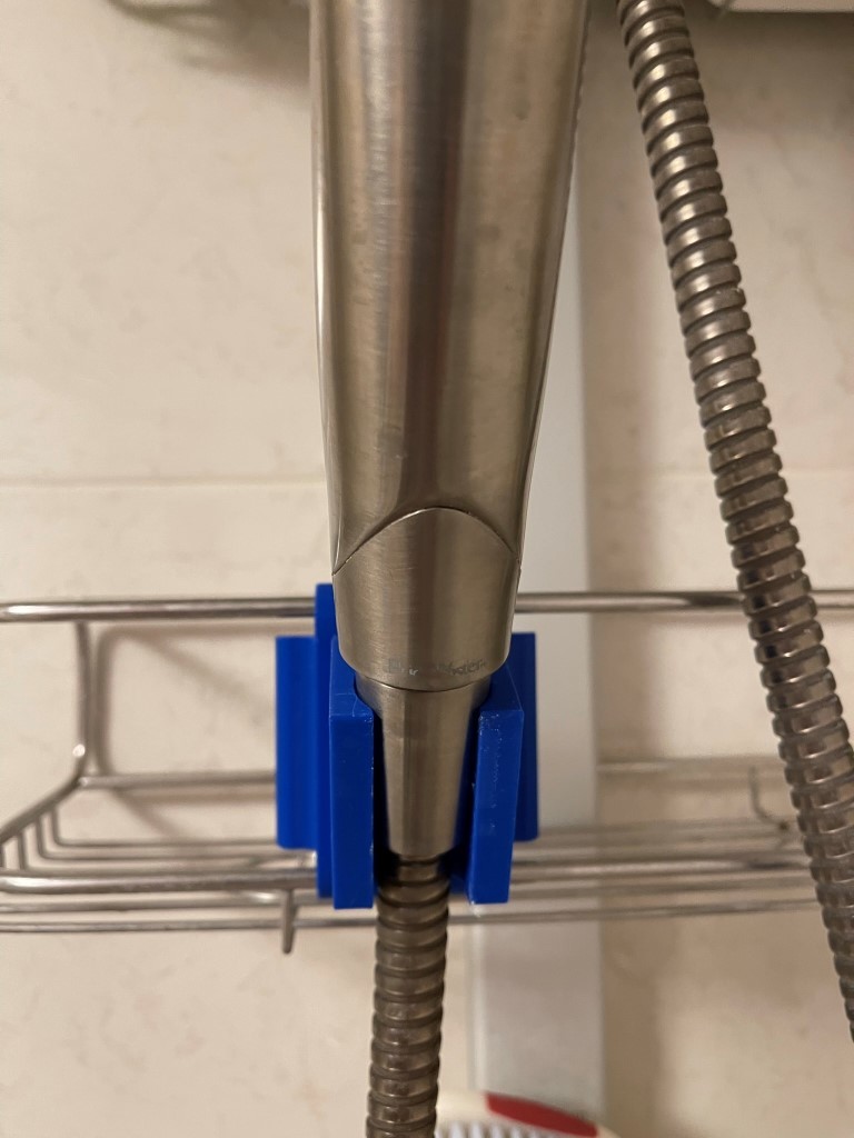 Simplehuman Shower Caddy Shower Head Holder by fredlaf Download free