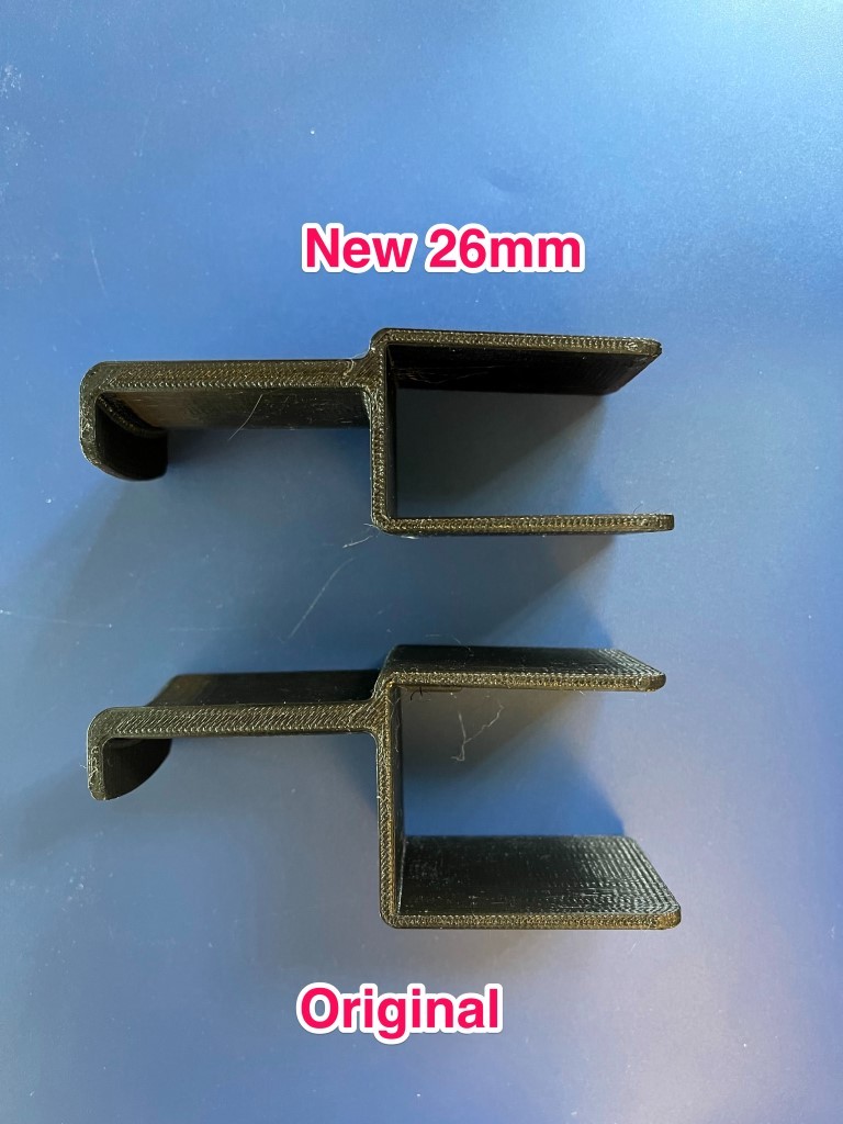 Headset Holder [26mm] (Ikea Shelf)