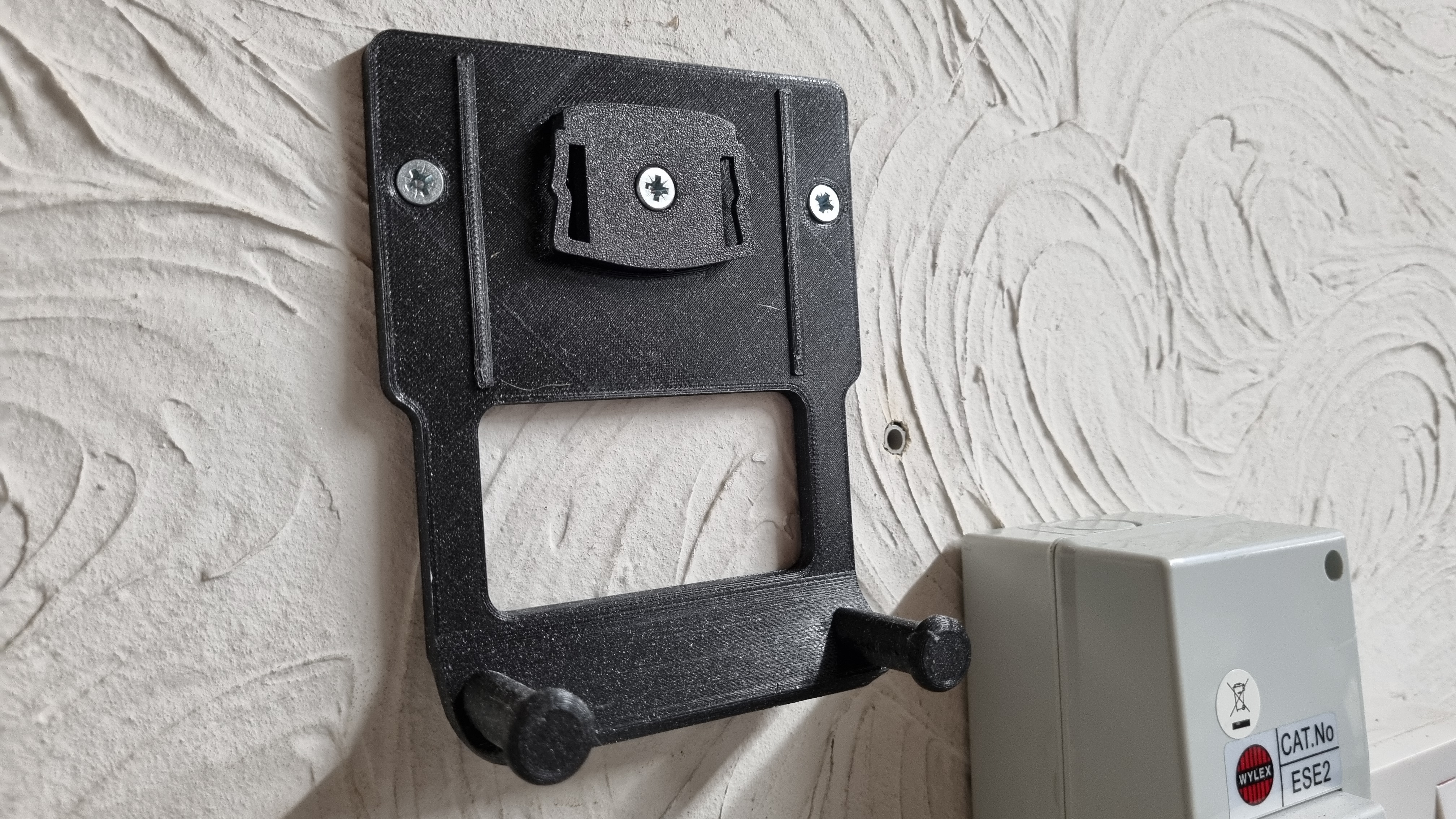 CTEK CS One wall-mount holder / bracket by JohnM, Download free STL model
