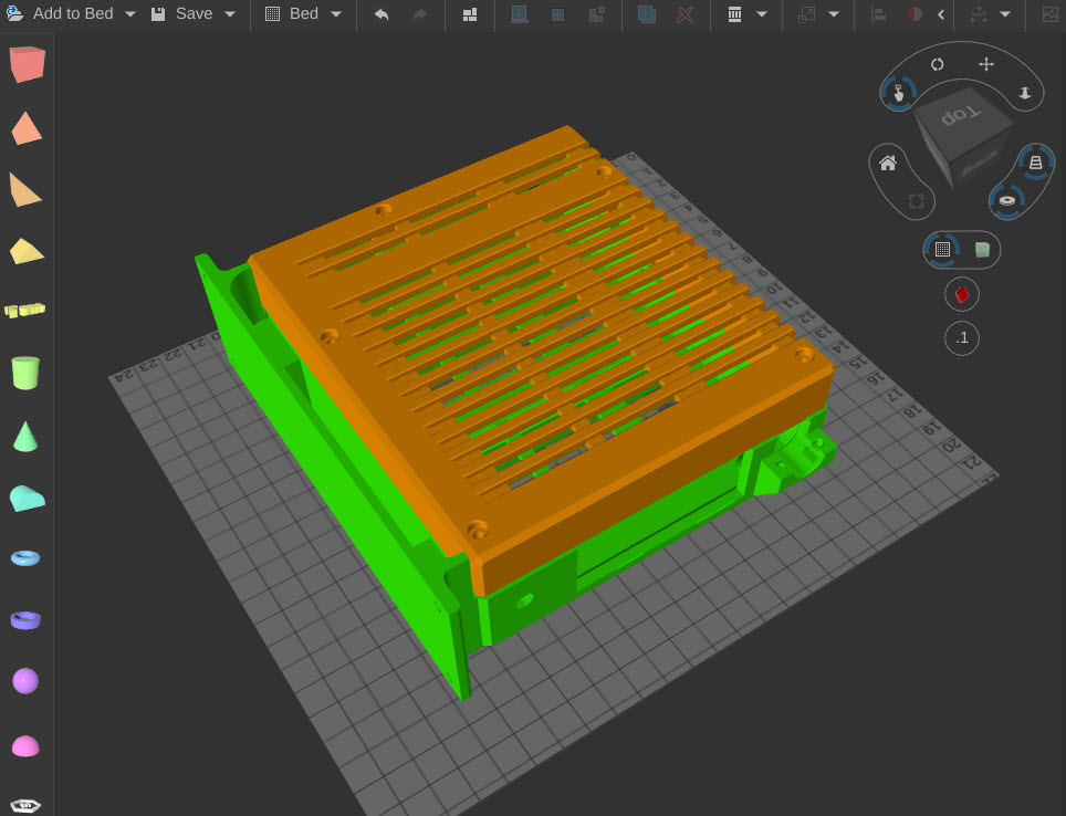 DUET 3D Mini 5+ Ethernet Electronics Enclosure
