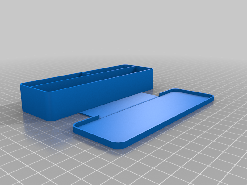 Customizable box with customizable dividers by gziegler | Download free ...