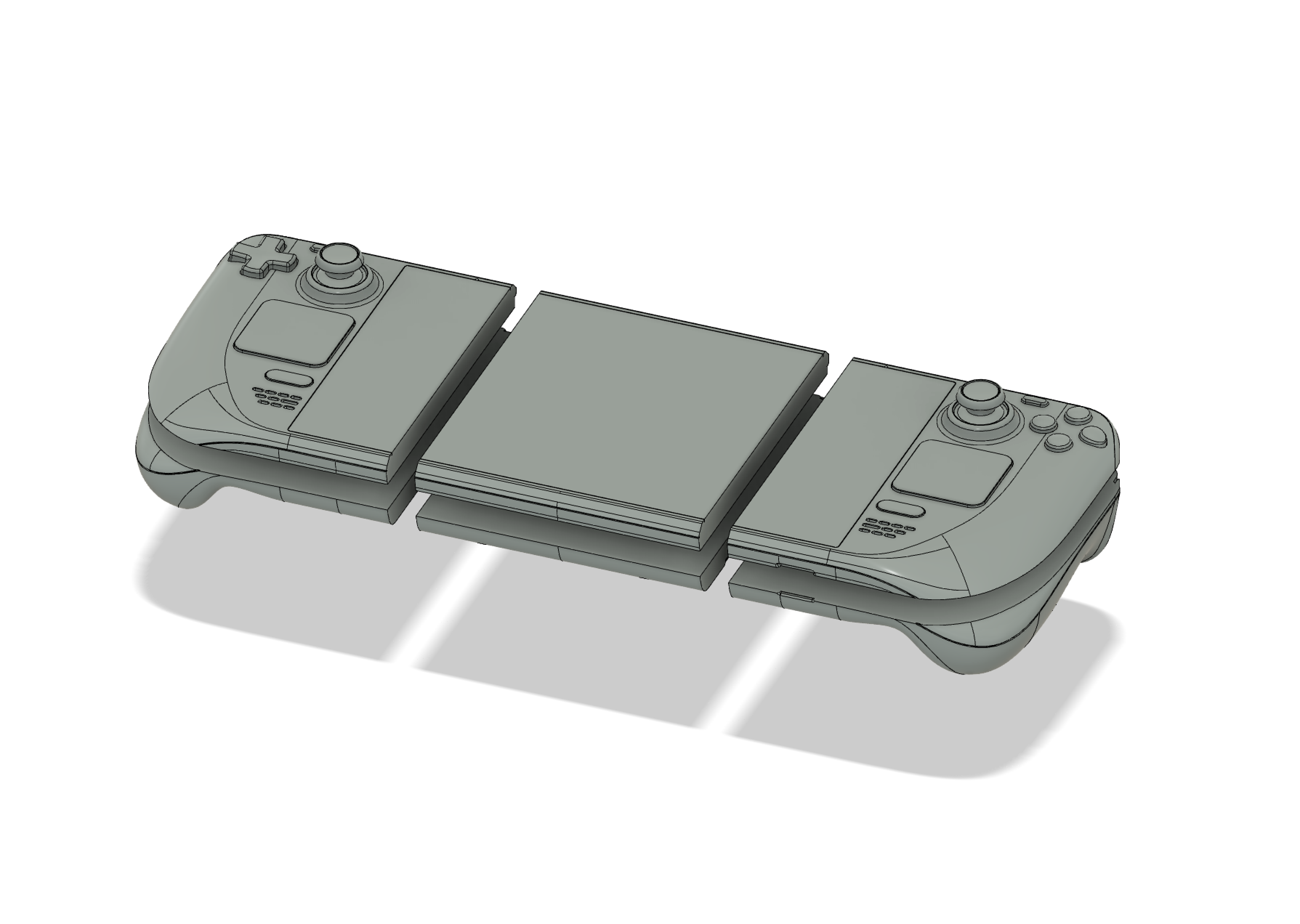Valve Steam Deck (6 Parts Split + Official STEP)