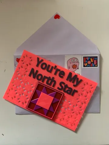 Quilters Valentine Card