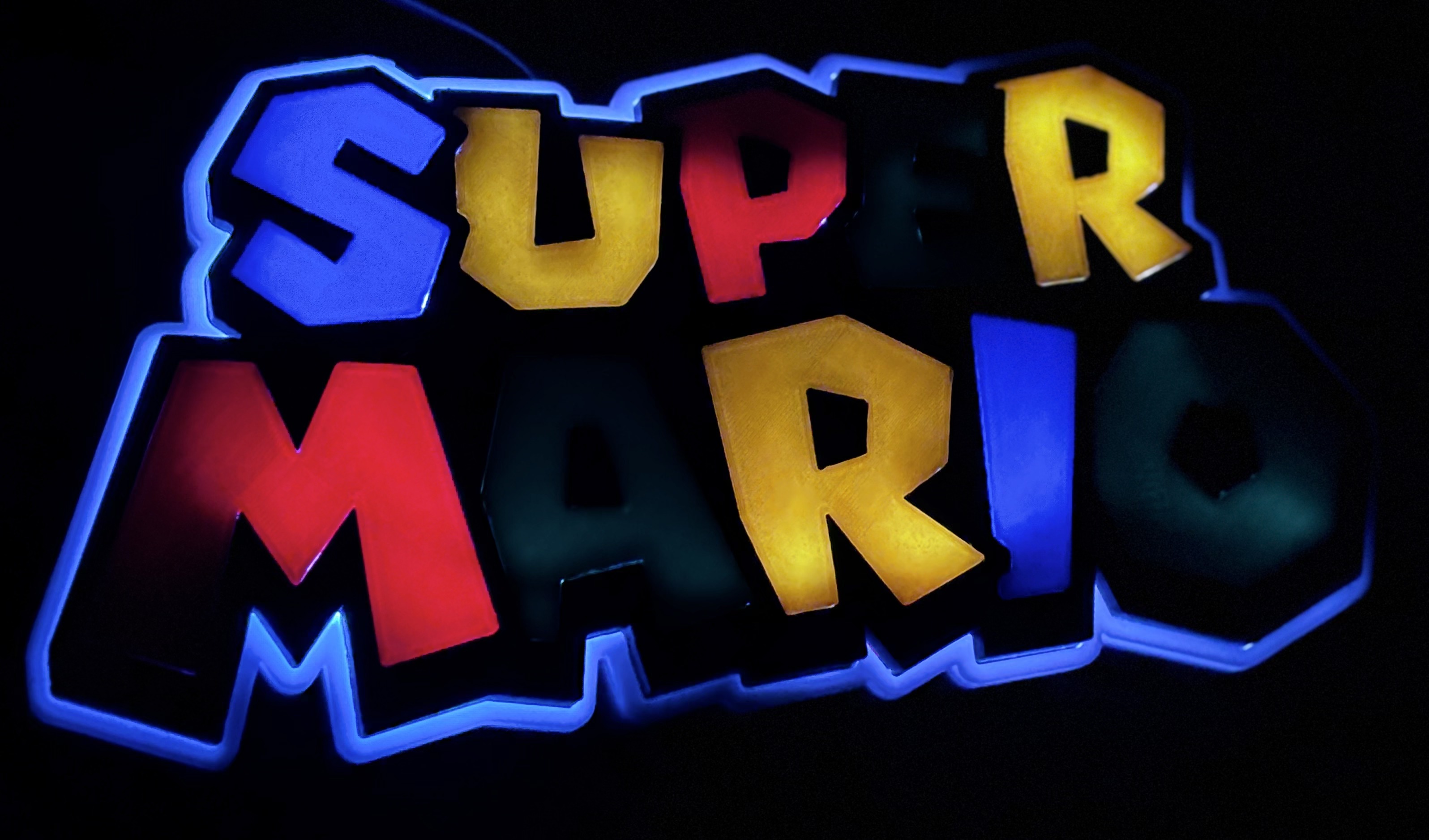 Miniatura 2 do modelo 3D Super Mario LightBox