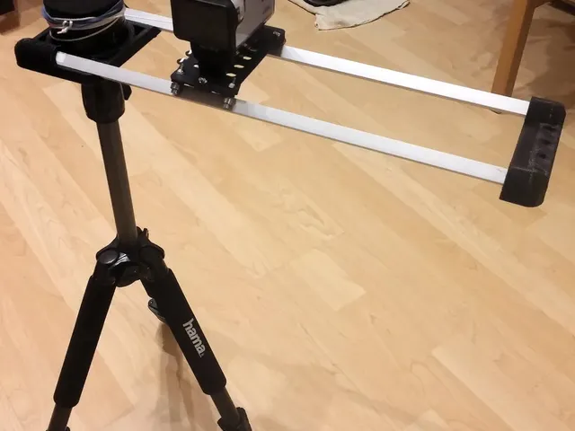 Timelapse slider for action camera