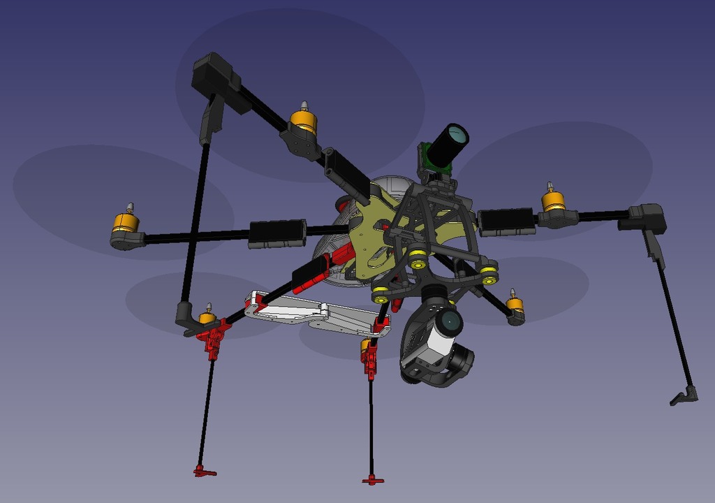 Foldable hexacopter FPV — thumbnail 3