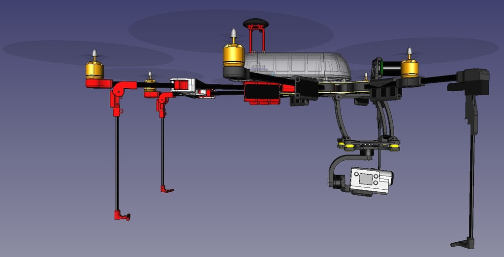 Foldable hexacopter FPV — thumbnail 4