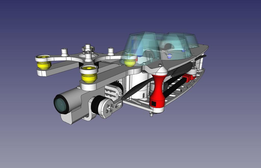 Foldable quadcopter FPV — miniatura 2