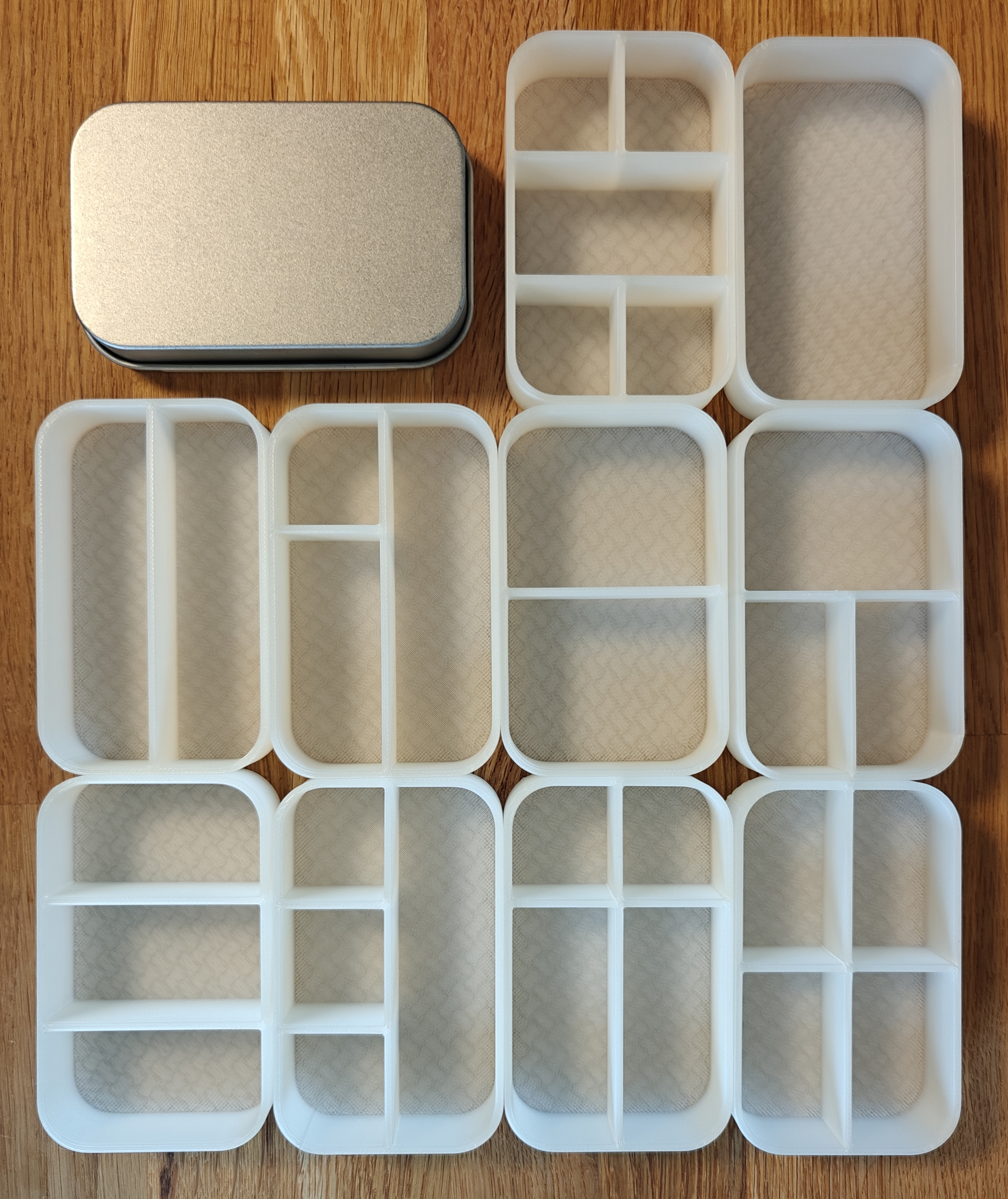 Tin can inserts