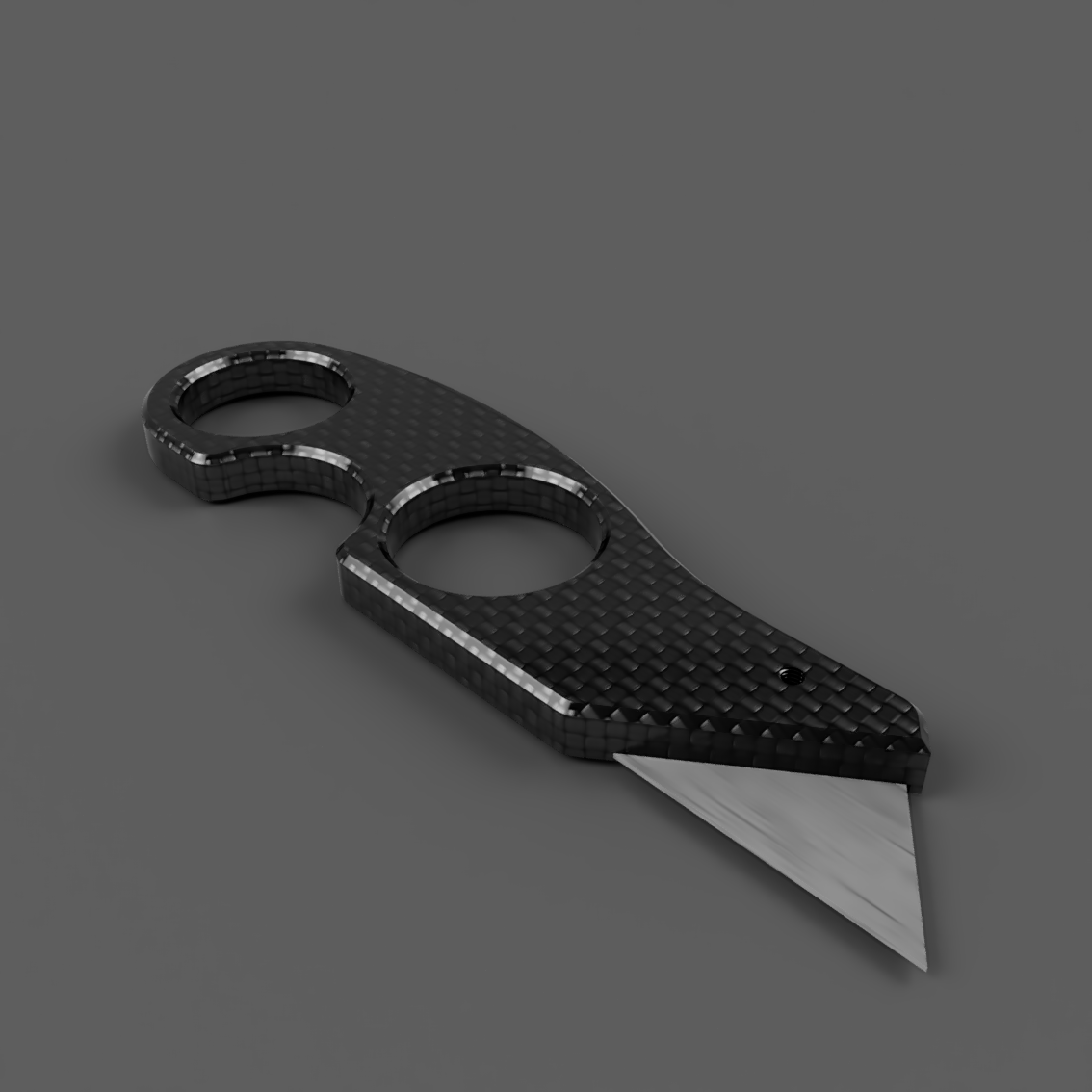 Brass Knuckle Utility Knife