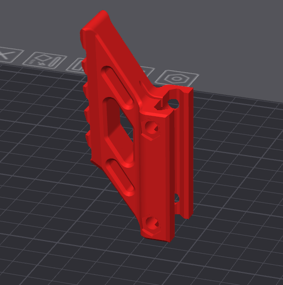 Angled Picatinny Riser by RedCowl | Download free STL model ...