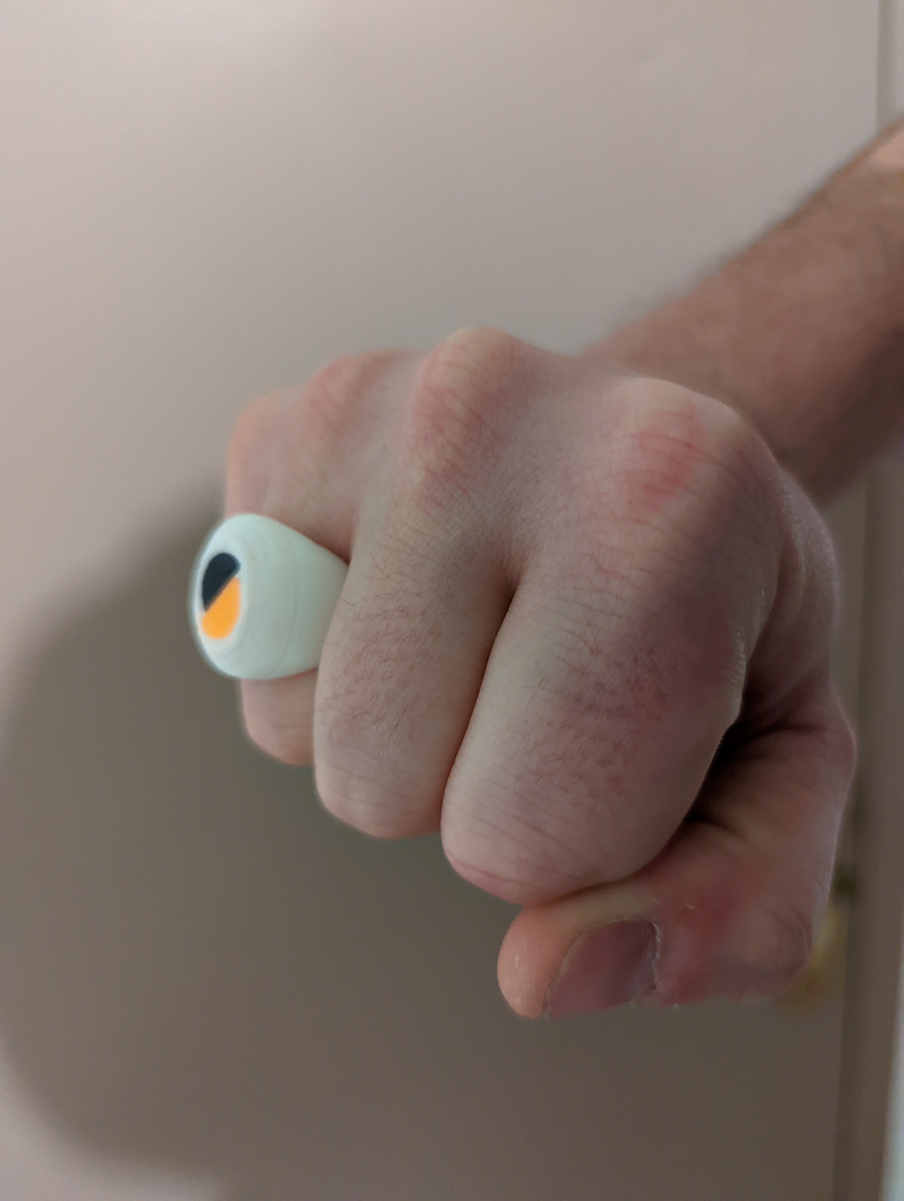 Miniatura 3 do modelo 3D Signet Ring (customizable image)