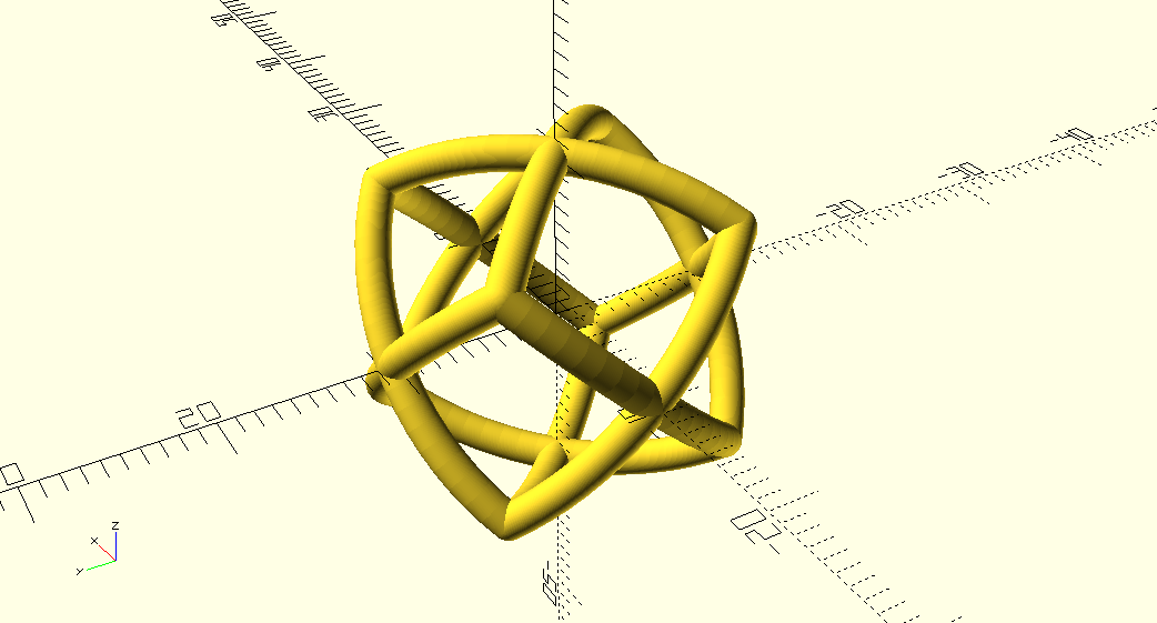 Miniatura 2 do modelo 3D Tricylinder