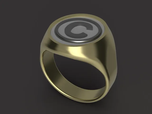 Gold Ring - Alphabet Stones Remix
