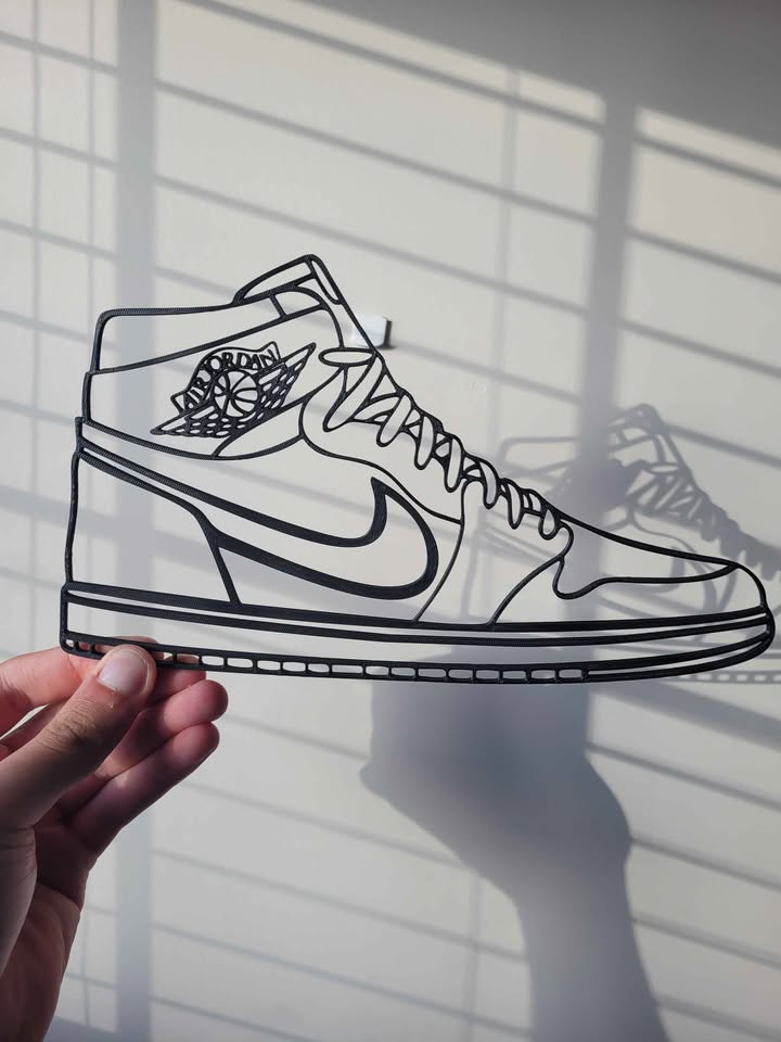 Air Jordan 1's with Logo