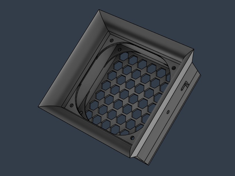 Flexible Lötrauchabsaugung für 120mm Lüfter mit Aktivkohlefilter und Tischklemme — thumbnail 5