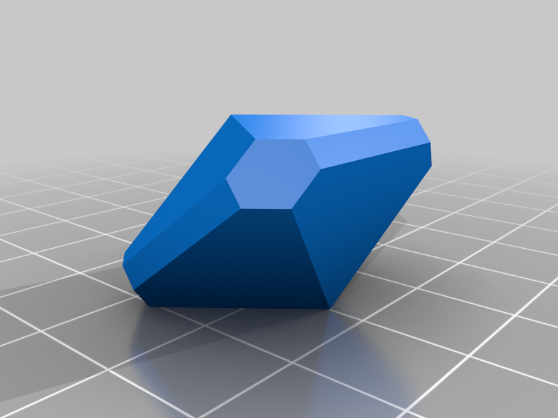 Miniatura 40 do modelo 3D Dana Crystal Models - tetragonal