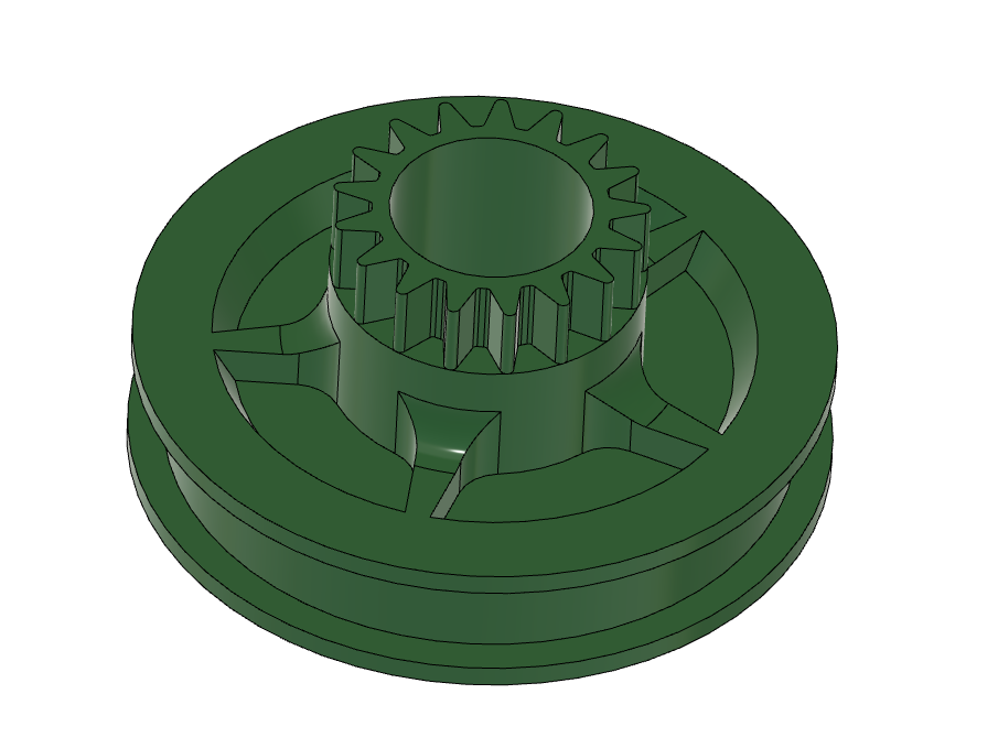 Scheppach Drive Pulley — miniatura 2