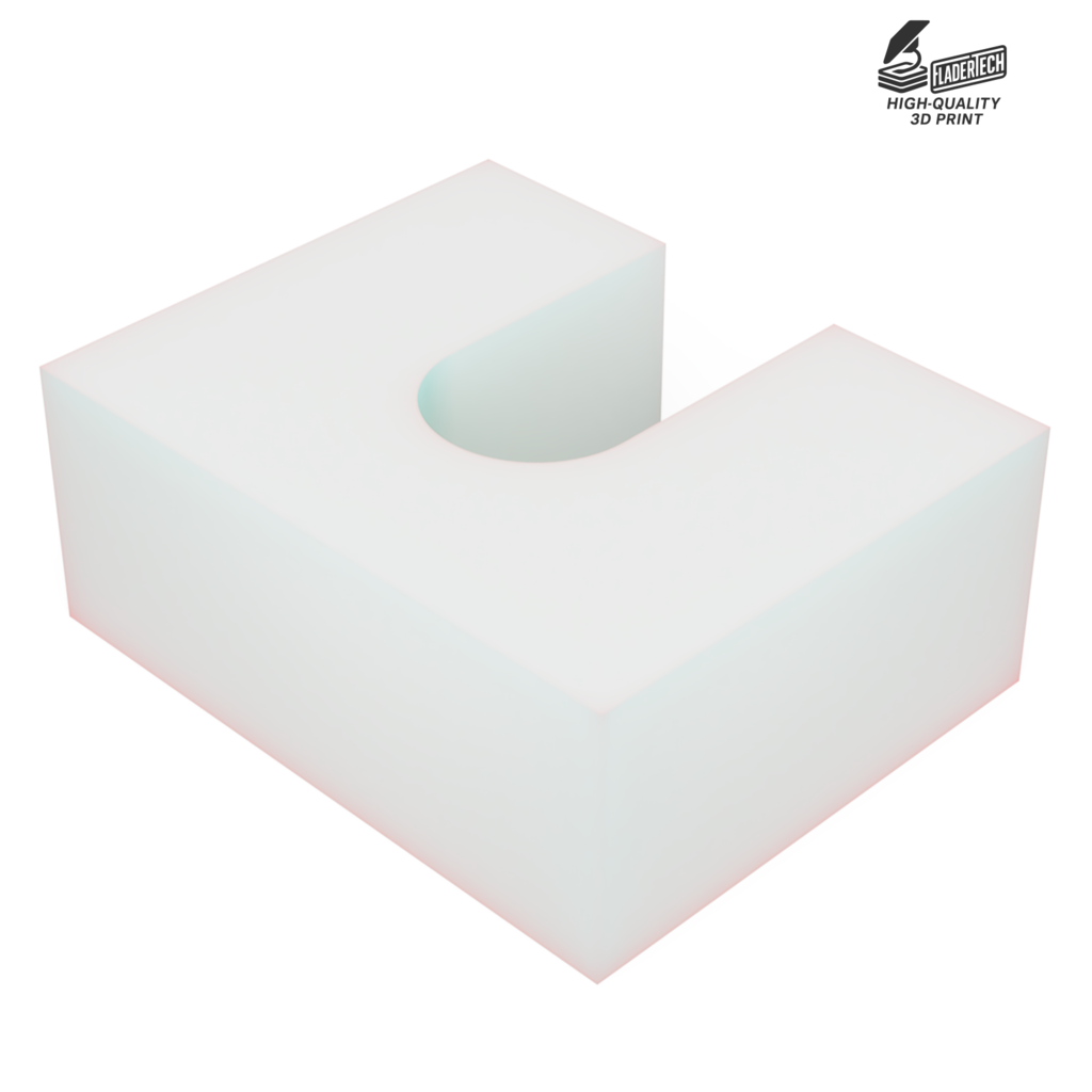 Spacer Block for DonQuichotte KKB pressure clip / Erhöhungsblock für DonQuichotte KKB Klemmbügel Kabelhalter