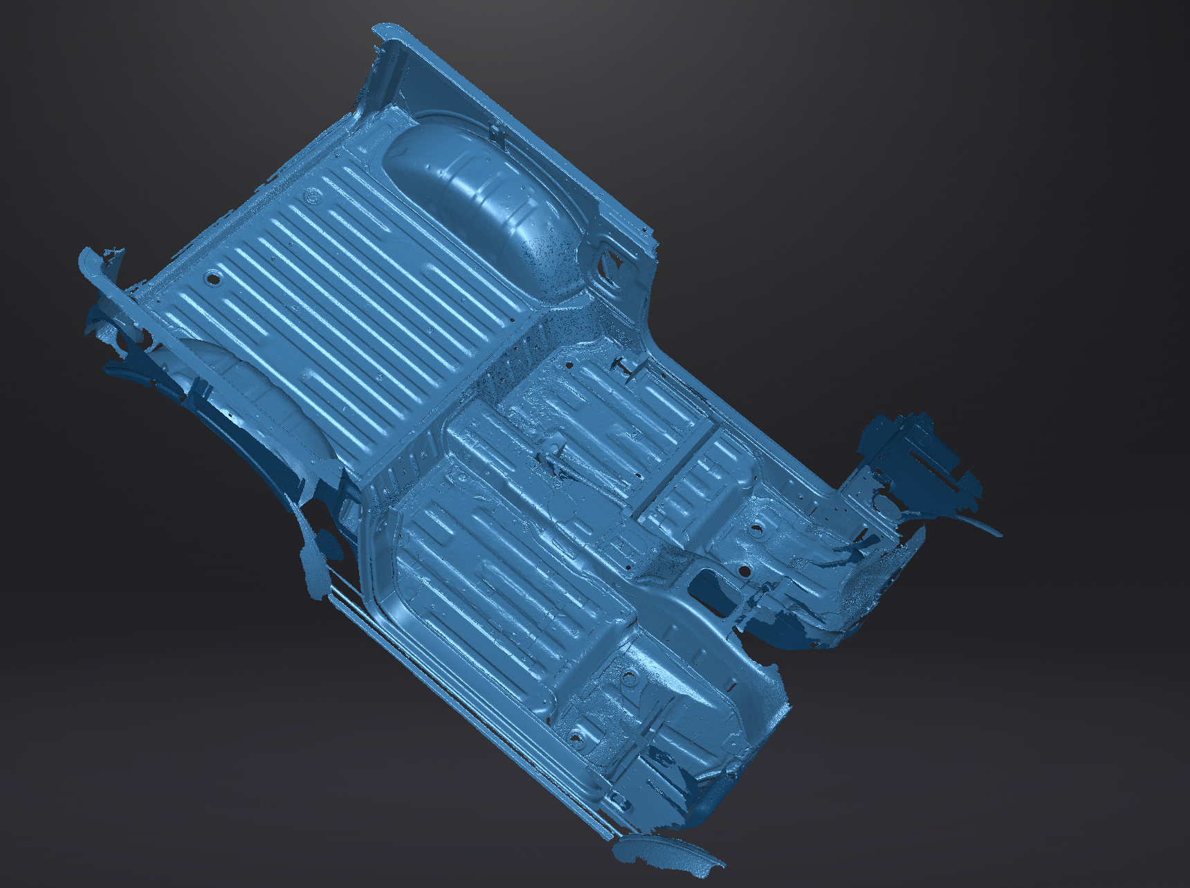 Suzuki Samurai Floor Area Scan 3D model