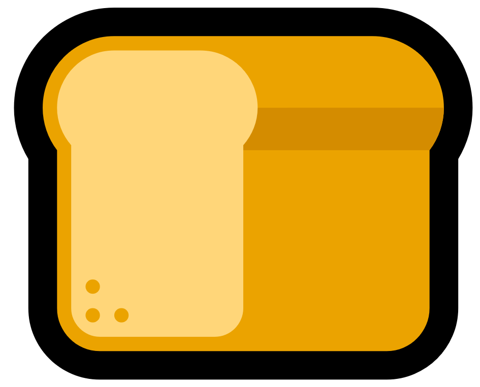 Bread Emoji Keychain