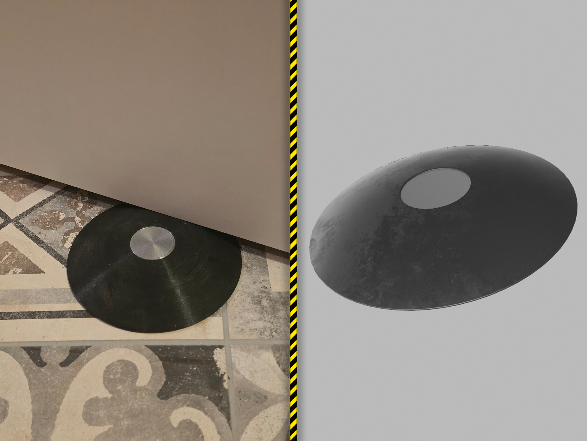 Round Door Wedge