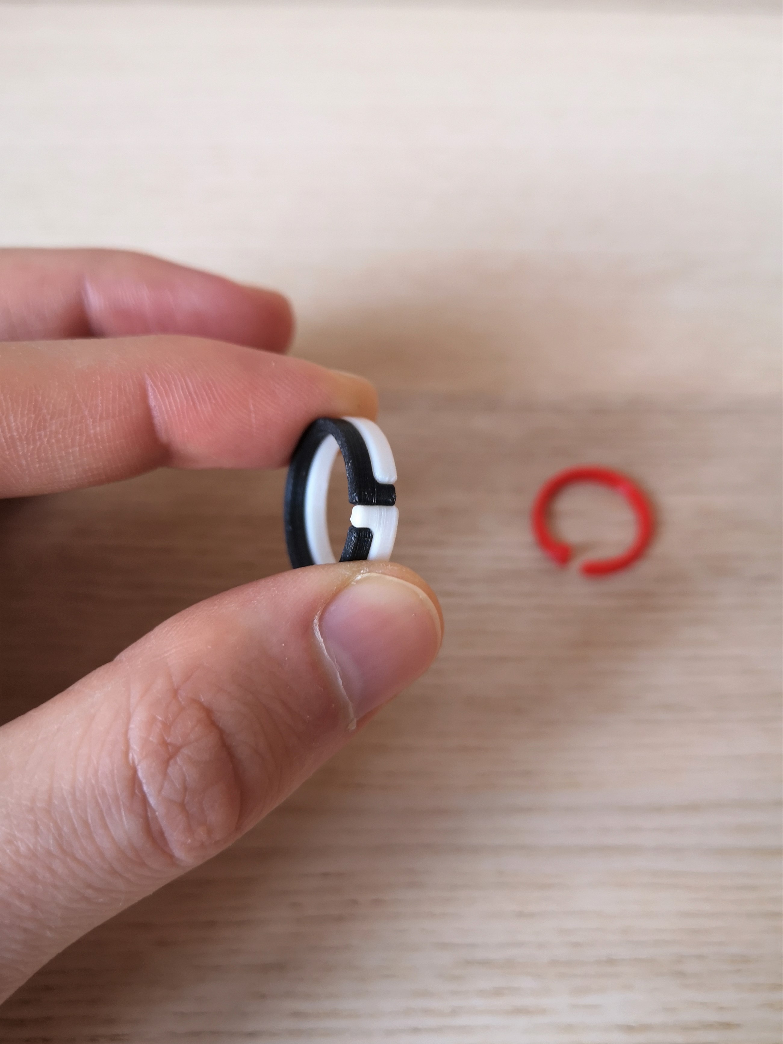 Miniatura 3 do modelo 3D Minimalist Ring 1 (parametric)