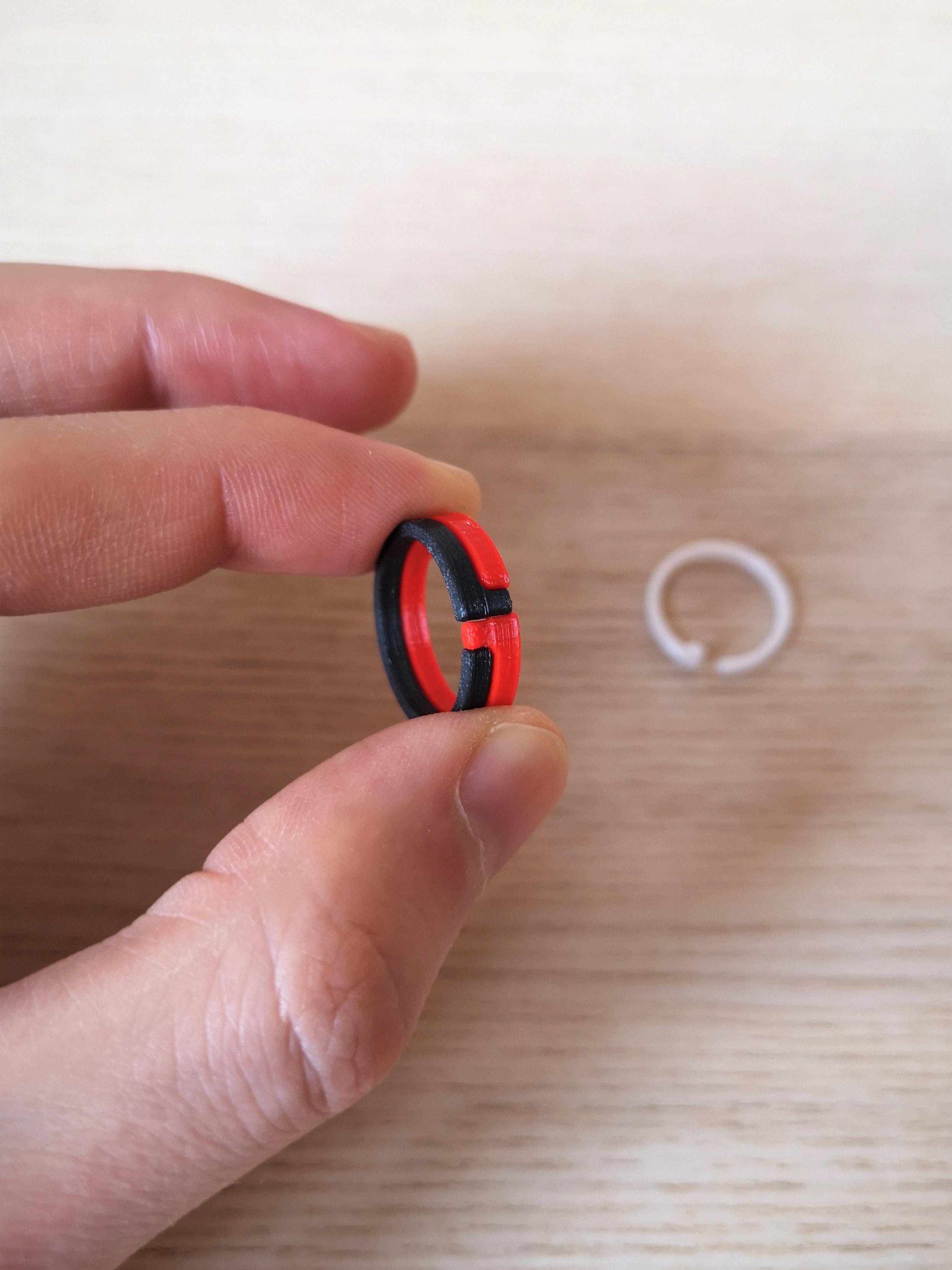 Miniatura 4 do modelo 3D Minimalist Ring 1 (parametric)
