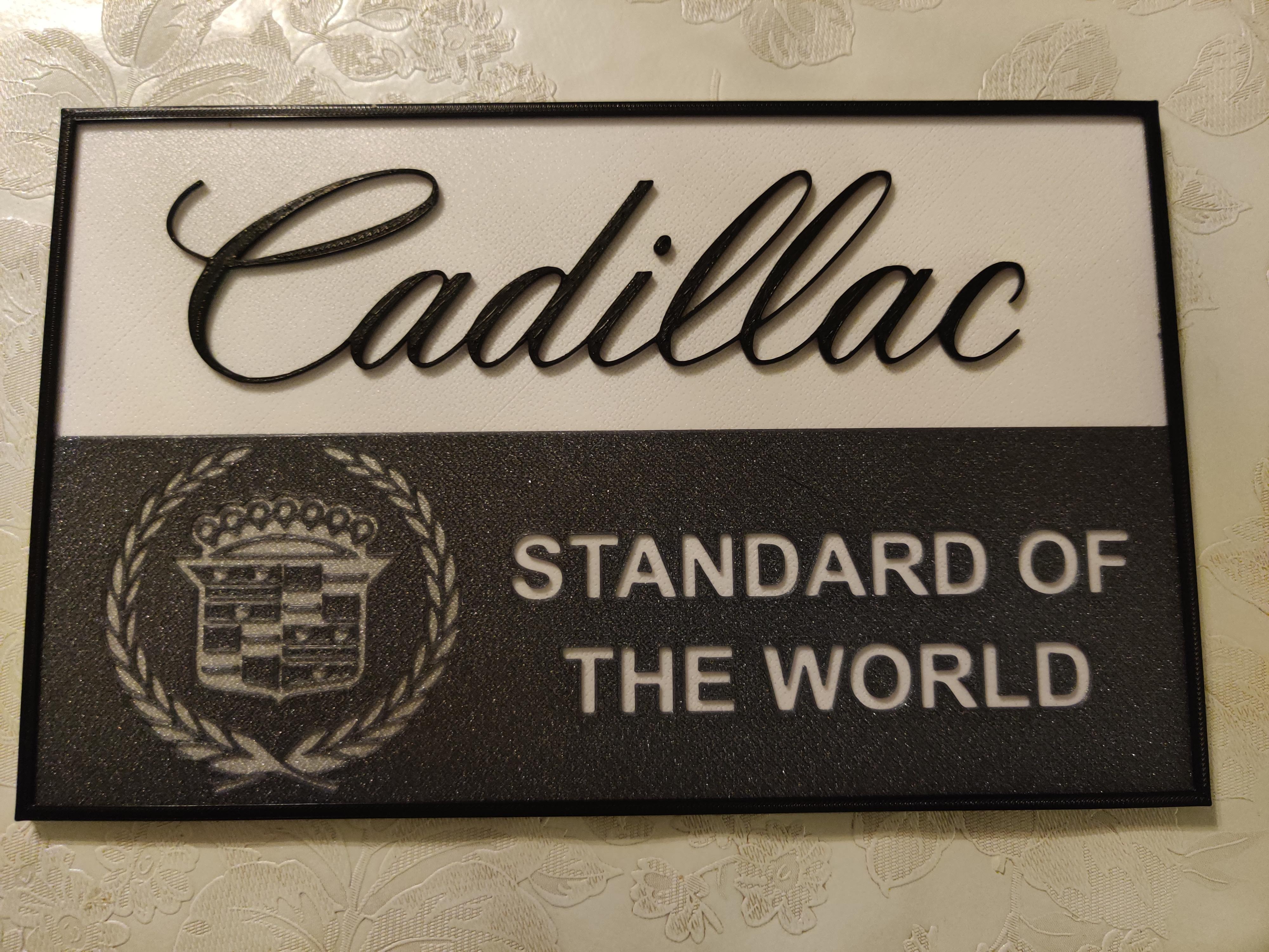 Cadillac Sign