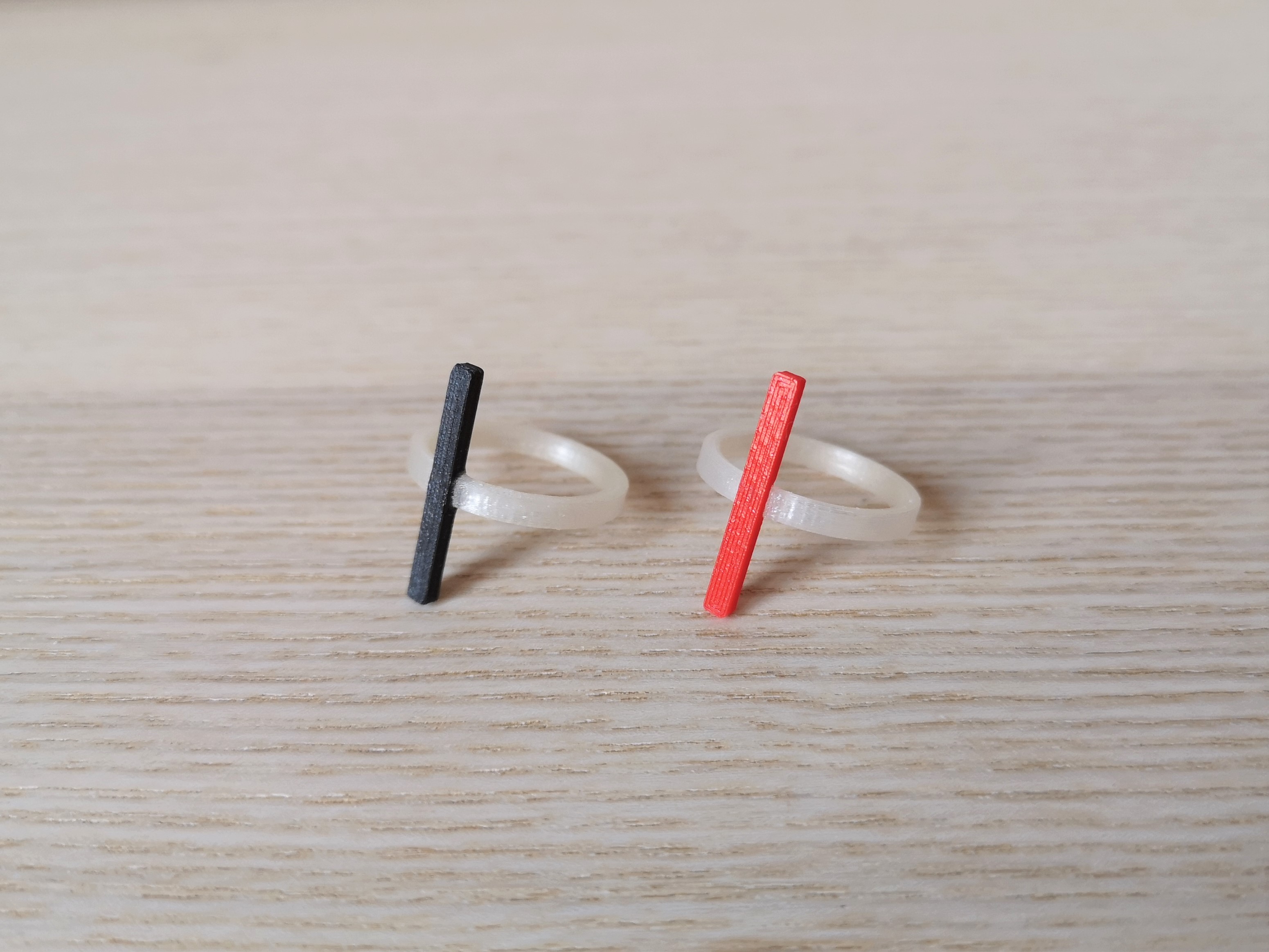 Miniatura 2 do modelo 3D Minimalist Ring 3 (parametric)