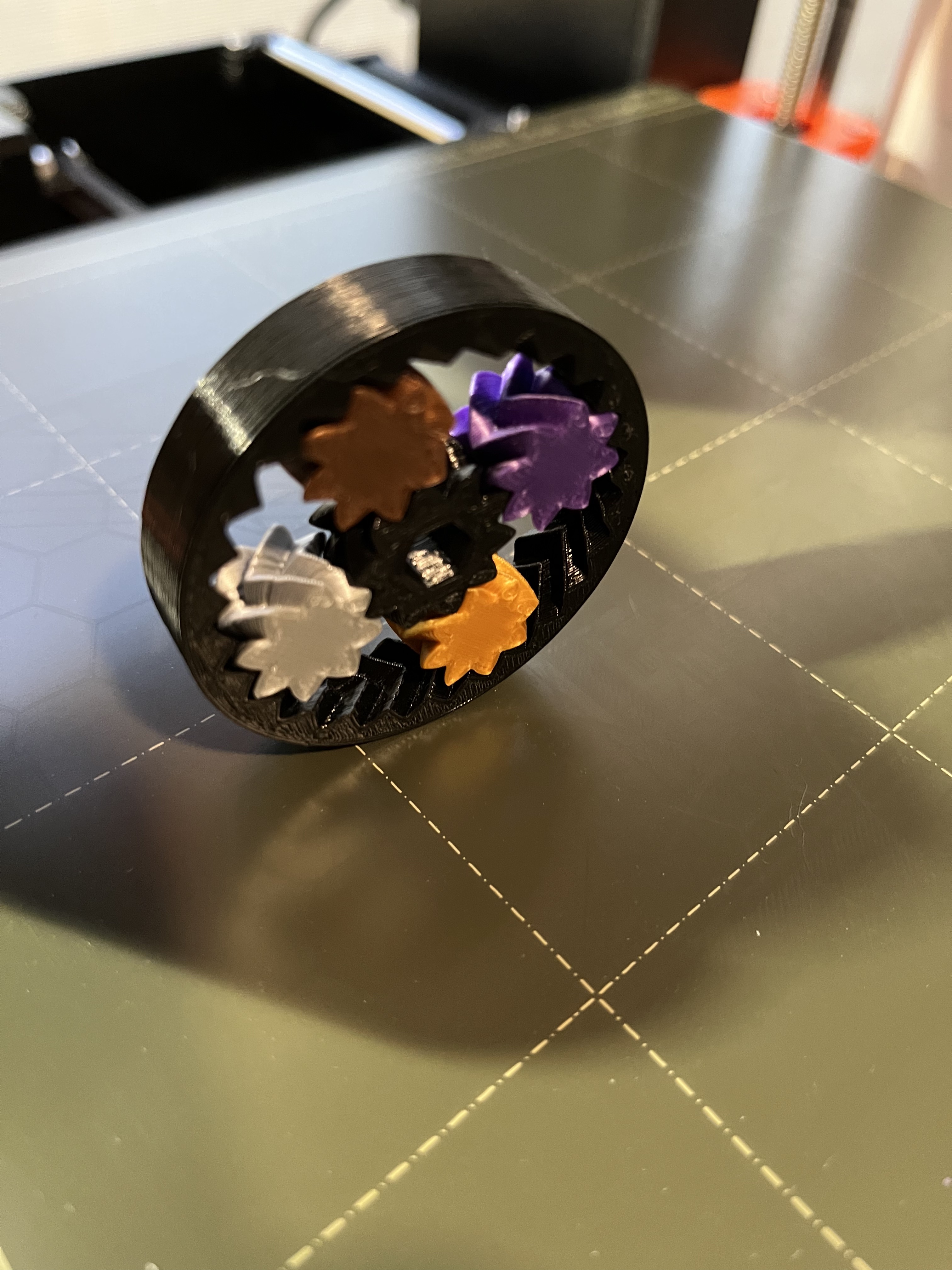 4 planetary gears (multicolor enabled)