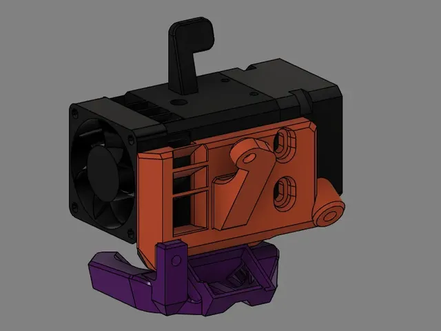 BIQU H2 Extruder Fan Duct