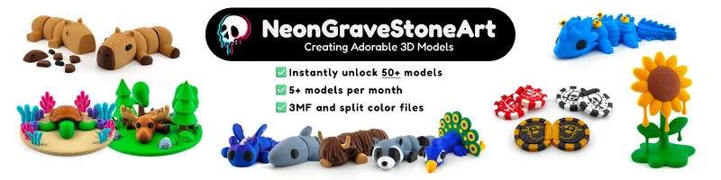Fidget Ice Cream by NeonGraveStoneArt Download free STL model