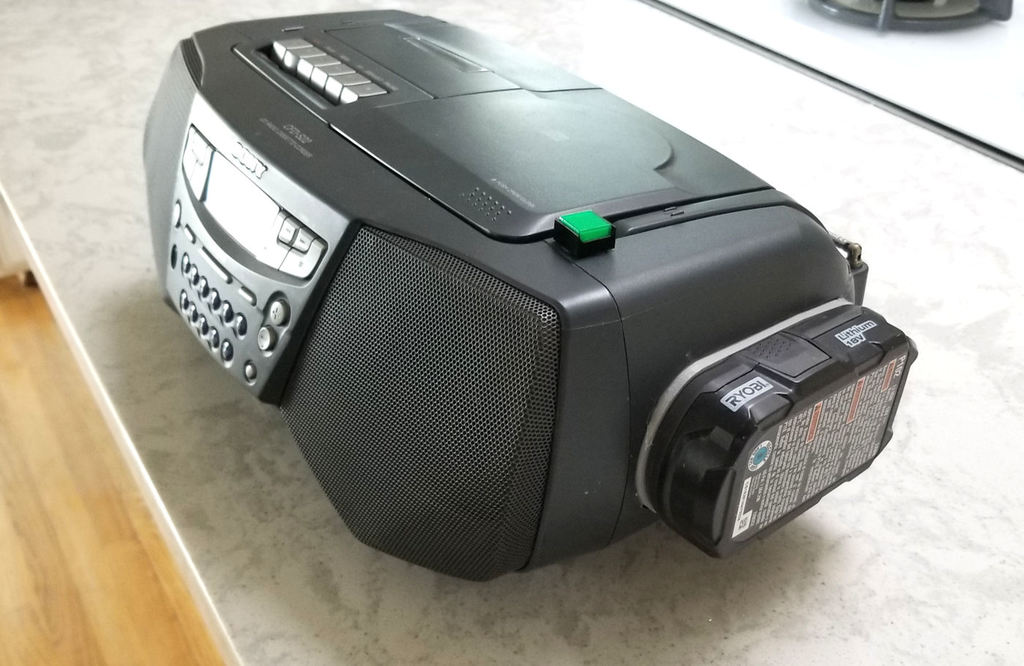 Ryobi 18V Battery Powered Portable Radio