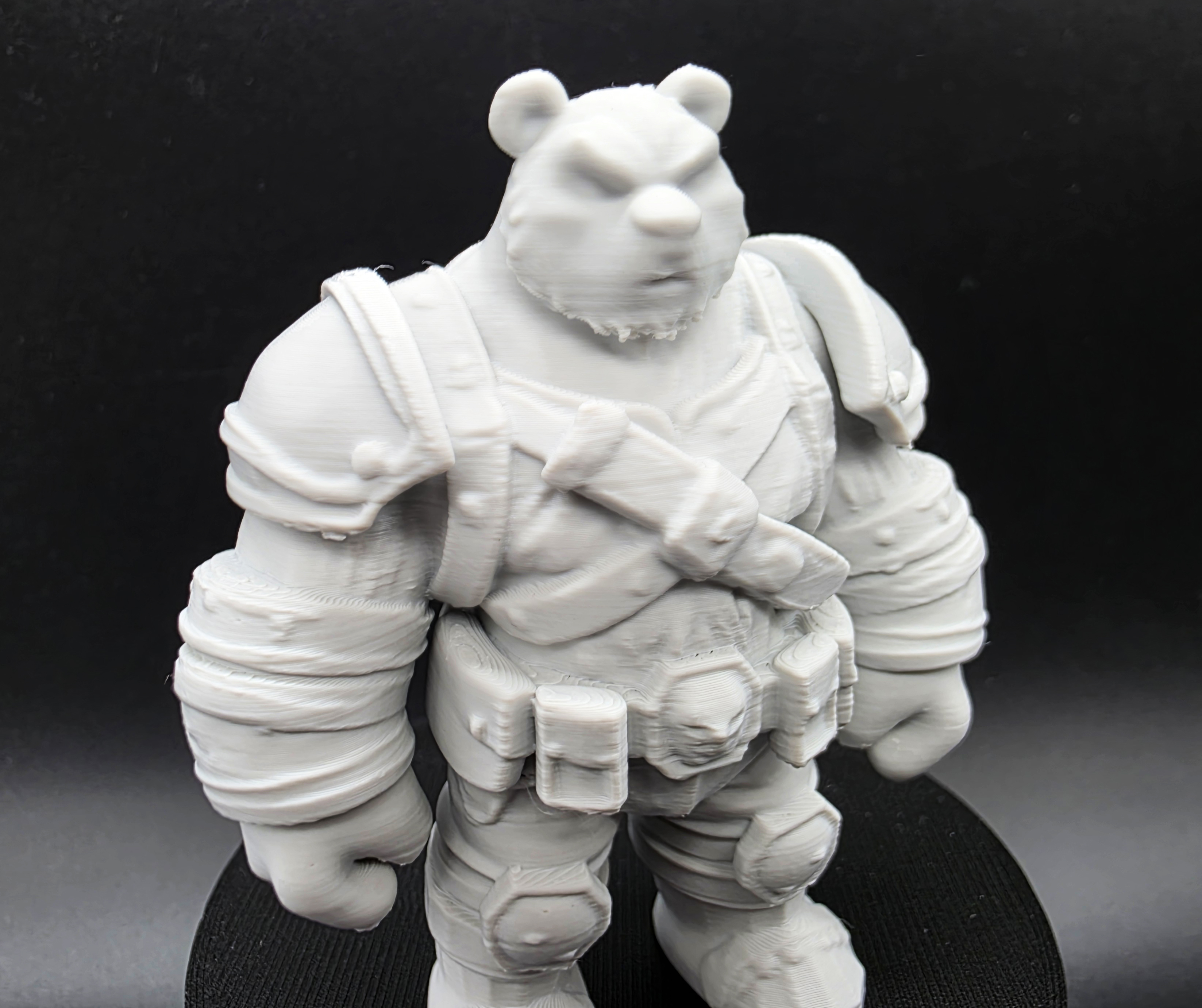 Heavy Armor Bear Warrior by The Overthinker | Download free STL model ...