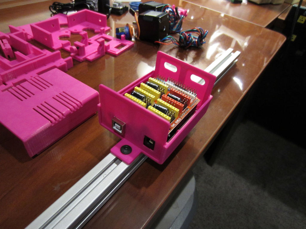 Arduino Uno CNC Case for DrawBot or 2020 Extrusion