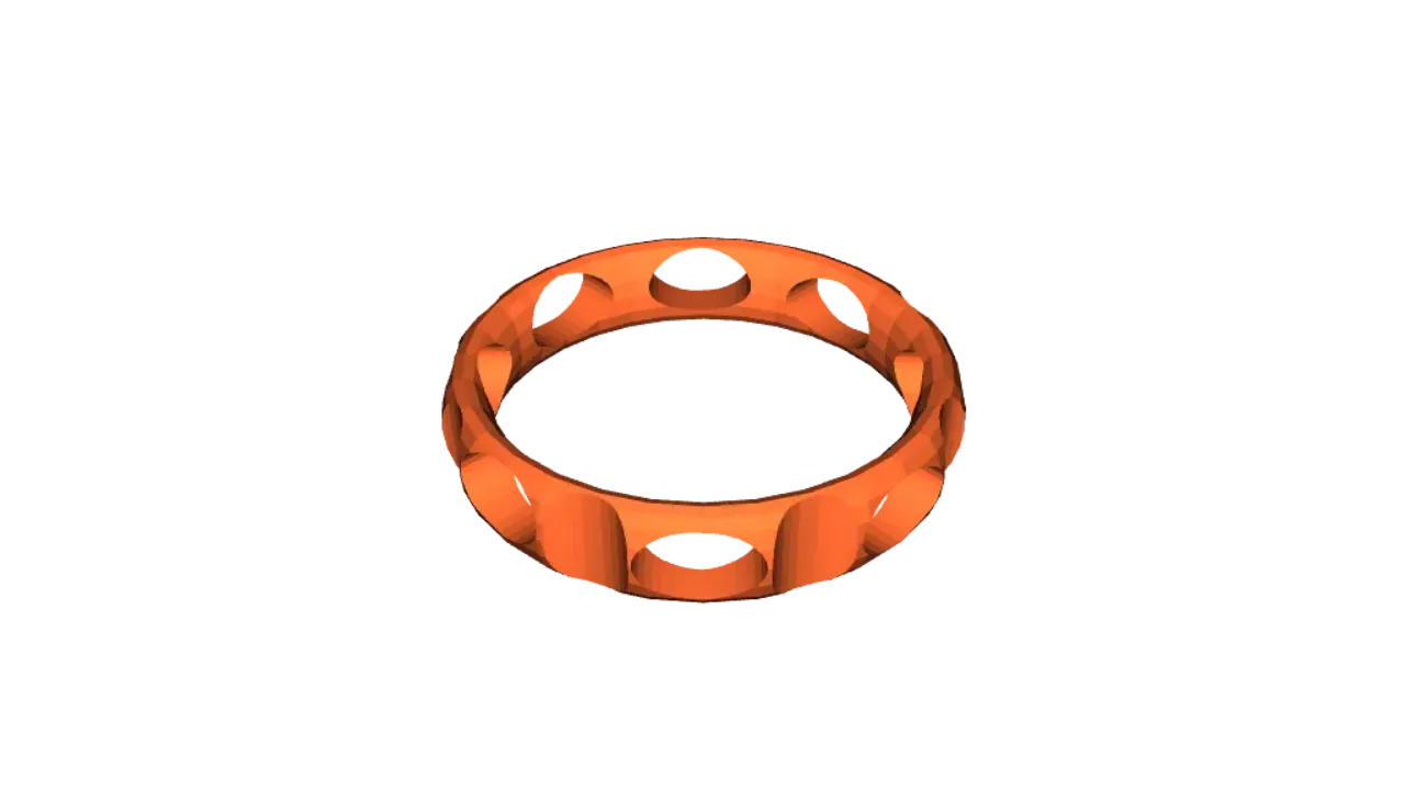 Survival Bracelet by Plexi, Download free STL model