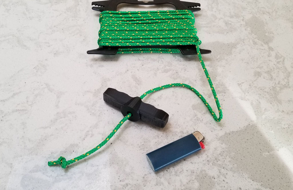 Rope Pull Handle Pull Start Handle by Plexi Download free STL model